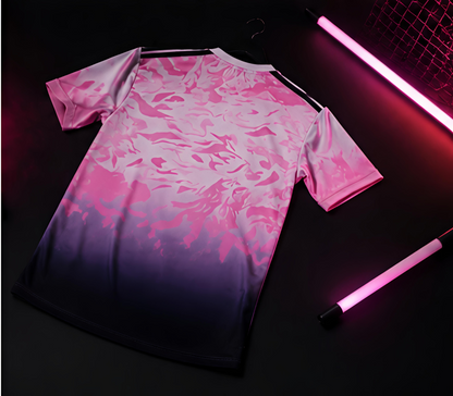 Real Madrid (Pink and Blue Dragon Edition)Jersey