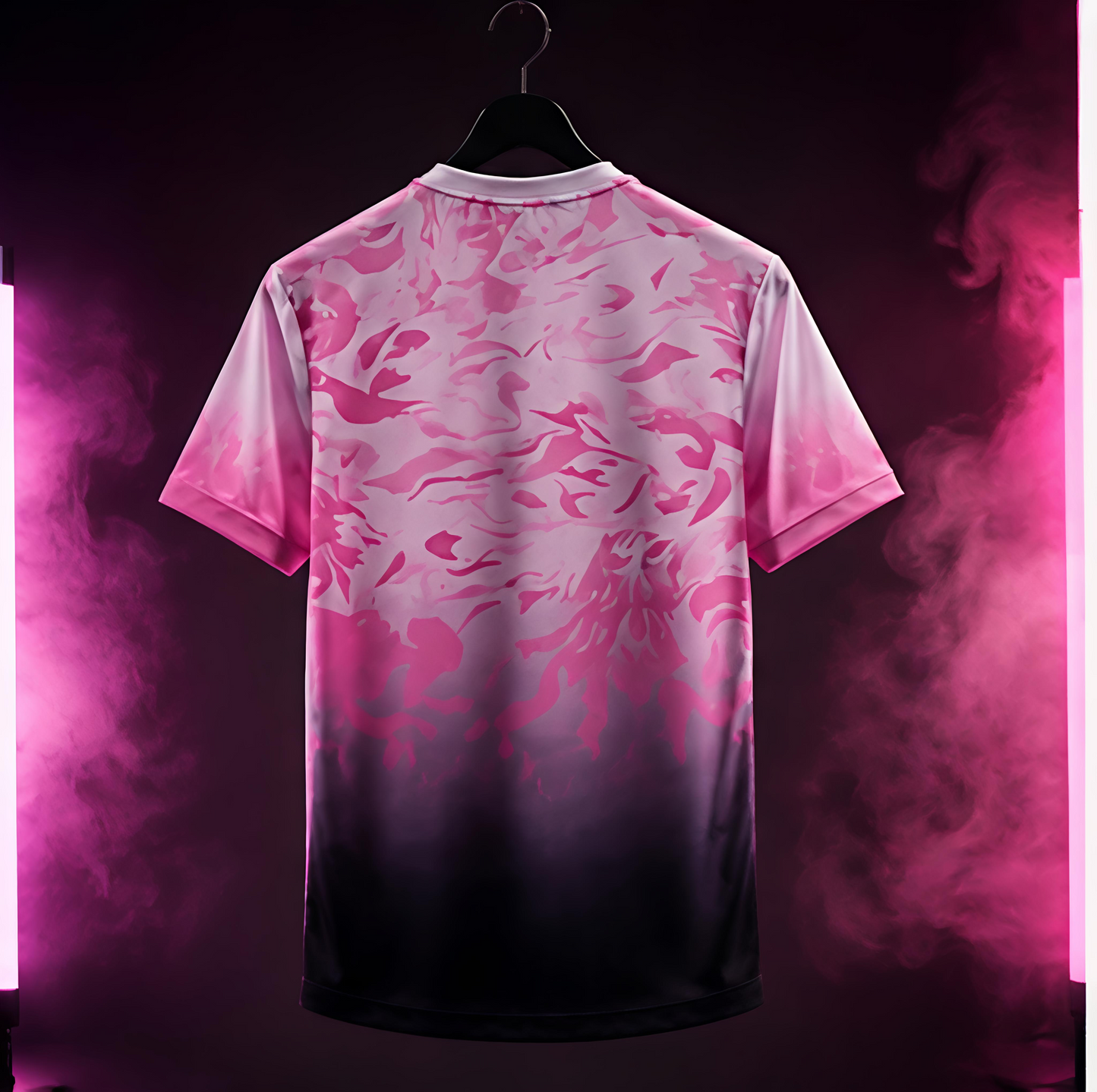 Real Madrid (Pink and Blue Dragon Edition)Jersey