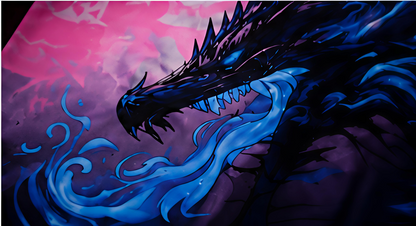 Real Madrid (Pink and Blue Dragon Edition)Jersey
