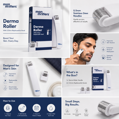 MAN MATTERS DERMA ROLLER